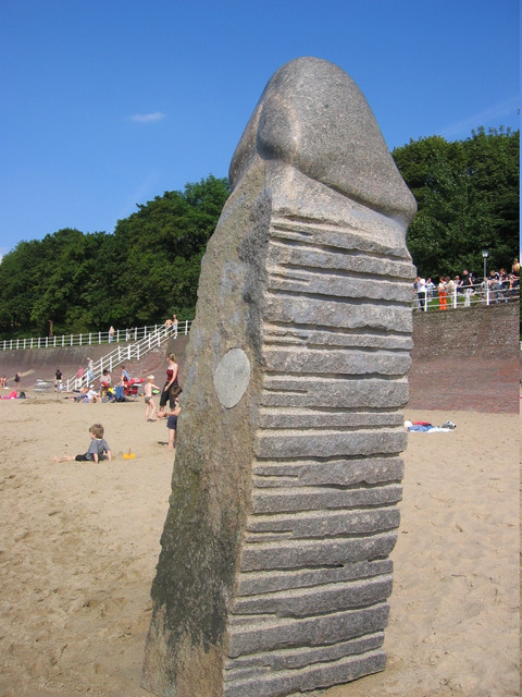 Dangast Skulpturen am Strand
