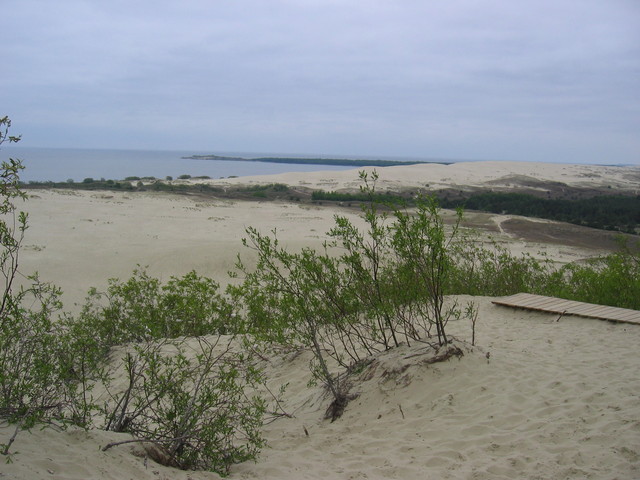 vista de la duna movenda