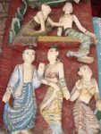 Shwe-zi-gon Pagoda Holzschnitzereien