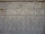 Persepolis Reliefausschnitt am Apadana-Aufgang