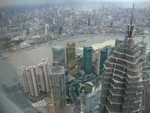 Blick auf den Yin Mao Tower vom Financial Center