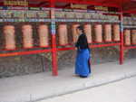 Xining vor dem Kumbum-Kloster