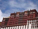 Potala Palast in Lhasa sakraler Bereich