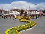 Barkhor vor dem Jokhang Tempel in Lhasa