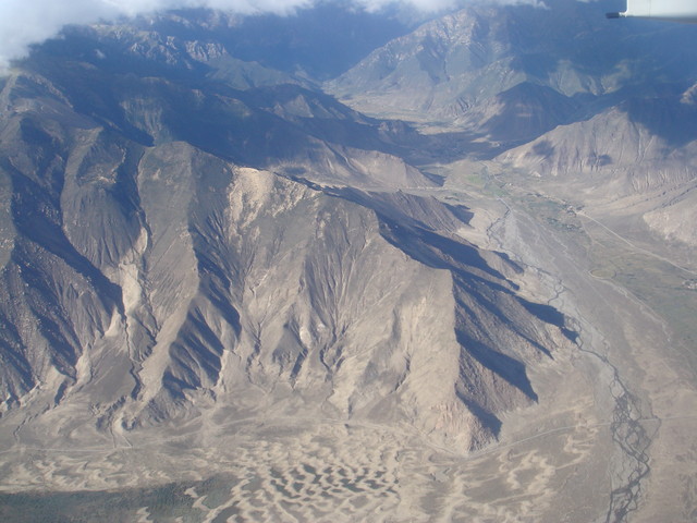 Tibet Luftbild