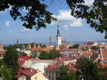 Tallinn Blick auf die Unterstadt