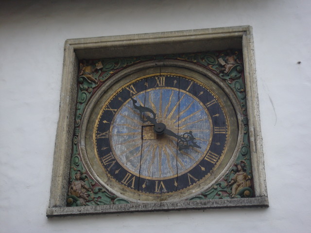 Heiliggeistkirche - Uhr