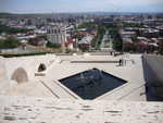 Blick auf Yerevan von den Kaskaden