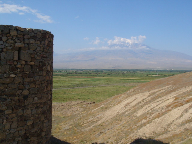 Blick auf den Ararat von Chor Virap