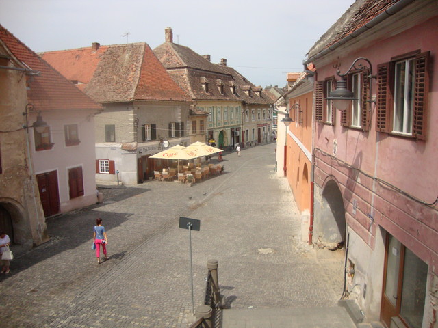 Sibiu Wege in die Unterstadt