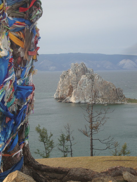Schamanenfelsen im Baikalsee