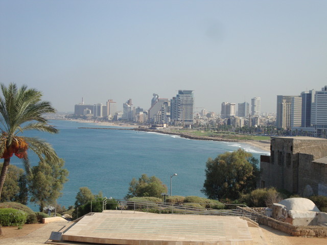 Tel Aviv Blick von Jaffa