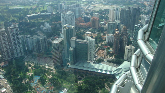 KL Blick von den Petronas
