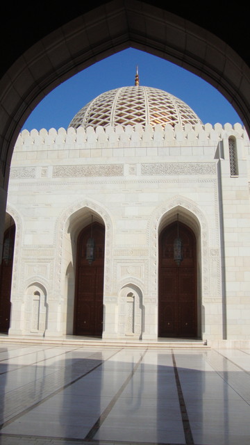 Muscat Sultan Quaboos Moschee