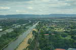 Blick auf den Odenwald vom Fernsehturm