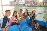 Manila Flussfahrt mit jungen Lehrpersonen