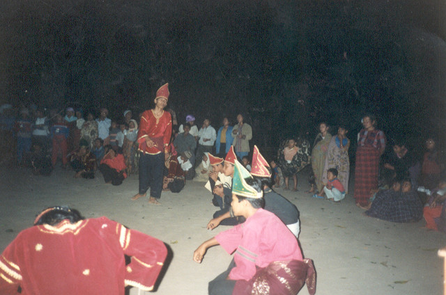 Randai Tanzvorführung der Minangkabau