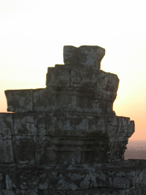 K Angkor Sonnenuntergang am Phnom Bakheng
