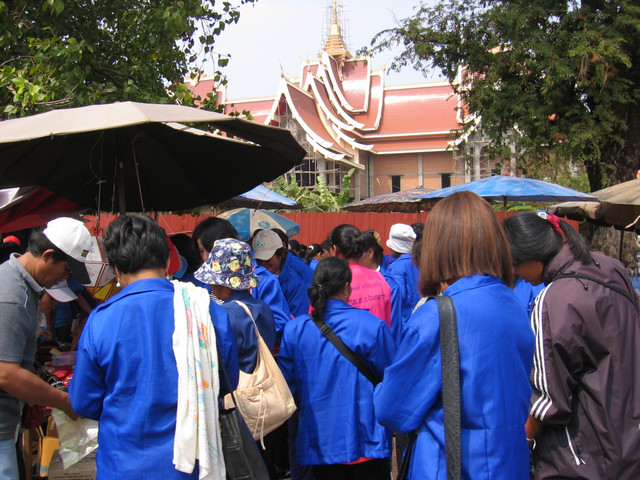 Vientiane Betriebsausflug zum that Luang