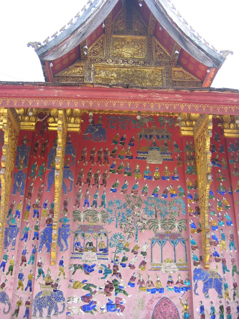 Luang Prabang rote Kapelle
