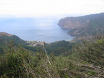 Blick vom Gipfel auf San Juan Bautista