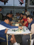 Schachspieler in Caracas