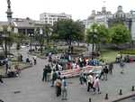 plaza grande en Quito
