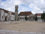 Coimbra plaza central de la universidad