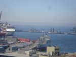 Blick auf den Hafen vom Cerro Concepcion